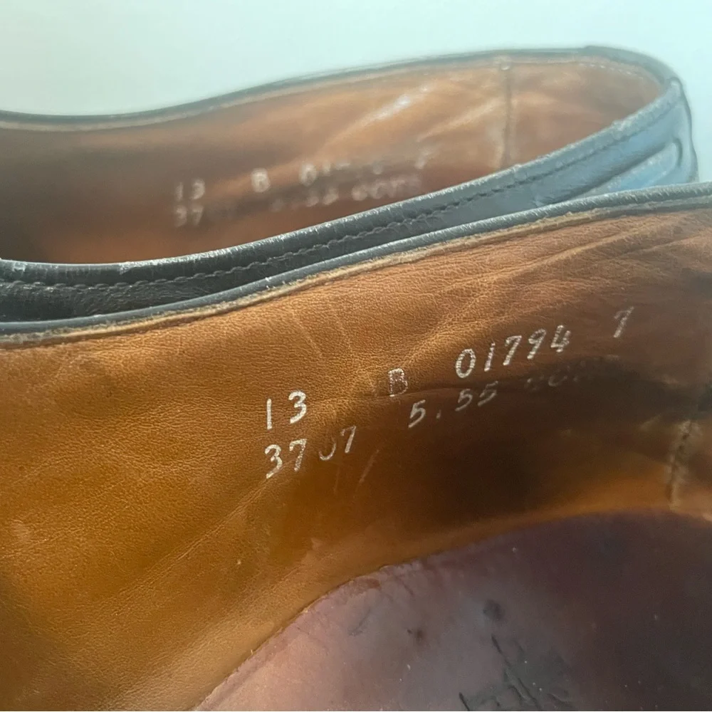 Allen Edmonds Made in USA Arlington Tasseled Kiltie Loafer in Black Size‎ 13 B